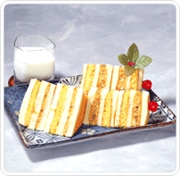 치즈마늘크림 샌드위치